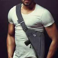 Anti-theft Chest Bag Security Concealed Left Right Tactical Storage Holster Pouch Men Nylon Shoulder Messenger Bag