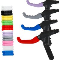 2pcs Bicycle Brake Handle Cover TPR MTB Grips Bicycle Handlebar Protect Cover Anti-slip Bicycle Protective Gear Bike Accessories