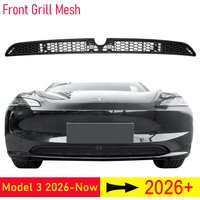 Grille Mesh Inserts for New 2026 2027 Tesla Model 3 Highland with Front Camera Version Front Bumper Air Inlet Vent Grille Cover