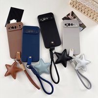 Polka Dot Silicone Star Strap Lanyard Phone Case For Nothing CMF Phone 1 2A 3A 4A Pro Nothing Phone 3 3A Lite 2A 4A Soft Cover