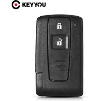 KEYYOU Remote 2/3 Buttons Car Key Case For Toyota Prius 2004 2005 2006 2007 2008 2009 Corolla Verso Camry Smart Car Key Shell