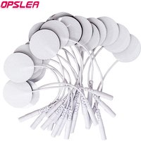 50/100Pcs 3cm Round Non-woven Electrode Pads For Tens EMS Muscle Stimulator Acupuncture Massager Reusable Massage Sticker Health