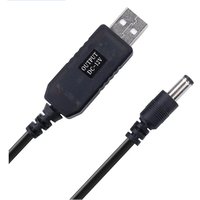 USB power cable – boosts 5V input to selectable 5V/9V/12V output, ideal for powering WiFi .