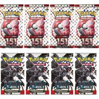 40 Pcs Pokemon Card BLACK 151 Evolutions English Booster Battle Pokemon Card Game Carte Trading Collection Cards Gift