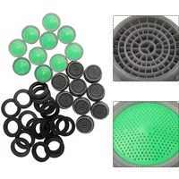 Part Faucet Nozzle Filter Black Green ABS Plastic Accessories Accessory Elements No Water Splashing Replacement