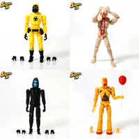 In Stock Super 3D 3D Printed Escape the Backrooms Experimenter Partygoers Skin-Stealer Dummy13 T13 Action Figure Toys