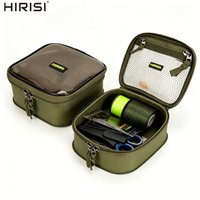 Hirisi W132 EVA Fishing Bucket Bag Waterproof Portable Tackle Organizer Carp Fishing Angling Gear Rig Small Parts Storage Case