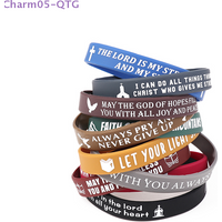 40pcs Perfect Christian Gifts For Men Inspirational Bible Verse Silicone Bracelets Faith-Based Rubber Wristbands Women & Teens