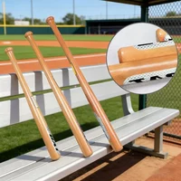 Beech Wooden Baseball Bat Solid Durable Lightweight for Adult Players Ideal Practice Training Practice Bat Stylish Smooth Finis