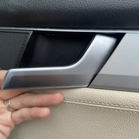 For Mercedes Benz W204 C-Class GLK 300 C180 C200 C300 2008 2009 2010 2011-2015 New Upgraded Interior Chrome Opening Door Handle