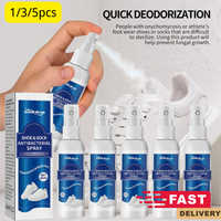 Foot Odor Spray Shoes Deodorizer Multi-purpose Odor Removal For Shoes Refreshing Foot Spray Anti-sweat Foot Care Odor Remover