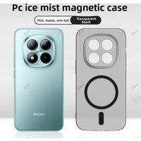 For Redmi Note 15 14 Pro Plus 5G Case New Ice Mist Magnetic Ultra-thin PC Anti-fall Cover For Note 15 Pro Plus Shockproof Funda