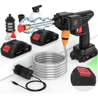 Bezprzewodowa myjka ciśnieniowa 200W 70BAR, pistolet do mycia samochodów, maszyna do mycia ciśnieniowego, akumulator litowy 21V