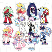 Panty & Stocking!Stocking Anarchy High Transparency Double-Sided Printed Acrylic Stand Desktop ornaments Gifts keychain 15CM