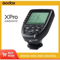 Godox Xpro Xpro-C Xpro-N Xpro-S Xpro-F Xpro-O 2.4G TTL Wireless Trigger Transmitter for Canon Sony Nikon Fuji Pentax Olympus
