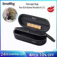SmallRig Storage Bag for DJI Osmo Pocket 4 / 3 All in One Portable Carry Case with Lanyard can hold SD Cards, Filters and Cables