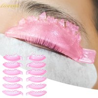 Lomansa 6 Pairs L Curl Silicone Eyelash Perm Rod Shield Lash Lift Pads Eyelash Curler Accessoriess Eyelash Lifting Beauty Tools