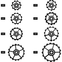 AliExpress enlee ENLEE Mountain Bike Road Bike Rear Derailleur Wheel Lightweight Aluminum Alloy with Ceramic Bearings 10-13T Derailleur Wheel