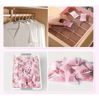 48pcs Natural Camphor Ball Drawer Closets Deodorizer Camphor Ball Wardrobe Odor Removal Insect-resistant Moth-proofing
