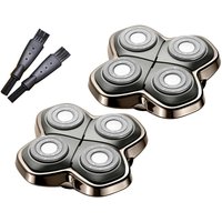 B89B-2Pack Professional Replacement Head For Skulls Pitbulls Shaver Gold PRO, Silver PRO, Diamond PRO Series