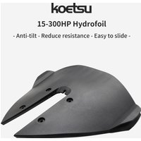 Suitable for 15-300 HP outboard fixed wing, PP material, modified balance wing, sliding wing to prevent the hull from tilting