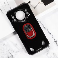 For Doogee S200 2024 6.72" Back Finger Ring Soft TPU Silicone Case For Doogee S200 S 200 Bracket Phone Cover