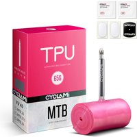 AliExpress CYCLAMI Ultralight Bike Inner Tube MTB 26 27.5 29 Inche Mountain Bicycle TPU Material Tire 45mm French Presta Valve Super Light