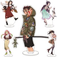 16CM Anime Demon Slayer Kamado Tanjiro Kamado Nezuko Agatsuma Zenitsu Tsuyuri Kanawo Cos Acrylic Figure Stand Ornaments Gifts