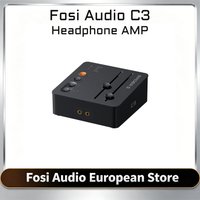 Fosi Audio Headphone Amplifier For Gaming C3 HiFi Stereo DAC Amp Noise Cancellation Audio Dac XMOS XU316 + CS43131 + TPA6120* 2