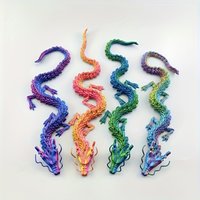 30cm 3D Printed Dragon Beads Ornament Exquisite Collectible Figurine With Details Collectors And Dragon Enthusiasts