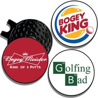 3 counts Premium Golf Ball Marker with a Standard Magnetic Hat Clip, Funny Golf Ball Marker Hat Clip for Men Women,Great Golf Ac