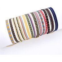 Multicolor Handwoven Fabric Bracelet Wholesale Colombia Braided Wristband Bracelets Women Men Friendship Pulseras Boho Jewelry