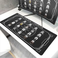 Mouse Pad Gaming Accessories Varmilo Keyboard Pads Star Wars Anime Desk Mat Gamer PC Cabinet Carpet xxl Mousepad Laptop Mousemat