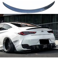 For Infiniti Q60 Q60S Spoiler 2015 2016 2017 2018 2019 2020 Year High quality carbon fiber material Car Rear Wing Spoiler