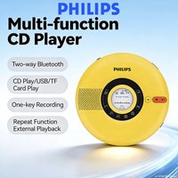 New Philips EXP5108 Multifunctional CD Player Support MP3 CD-RW Wireless Bluetooth Speaker Home HiFi Stereo Disc Loudspeaker Box
