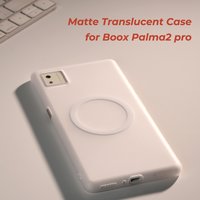 Twosheep Magnetic Matte Case for Boox Palma2pro Boox P6pro Strong Suction TPU Soft Cover Anti-Fingerprint Frosted Translucent Sh