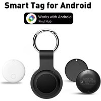 Smart Tag Work with Android Google Find Hub Long Distance Tracker Item Finder for Key Bag Pet Xiaomi Samsung Pixel Motorola
