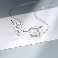 925 Sterling Silver Female Rose Flower Pendant Necklaces For Women Fashion Designer Luxury Quality Fine Jewelry GaaBou Jewellery