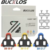 AliExpress BUCKLOS Bicycle Pedal Cleat Set for SPD-SL BH10 BH11 BH12 Lock Pedal Cleats Ultralight Durable Road Bike Lock Pedal Bike Parts
