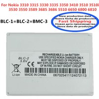 1200mAh BLC1 BLC-2 BMC-3 Battery For Nokia 3310 3315 3330 3335 3350 3410 3510 3510i 3530 3550 3589 3685 3686 5510 6650 6800 6810