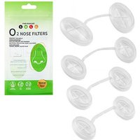 Invisible Disposable Nasal Plugs Allergy Relief Multi-Size Nasal Filters Breathable Comfortable Nasal Filtration Set Smog/Pollen