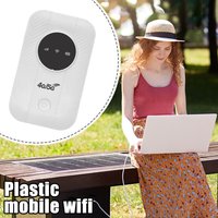 High-Speed Satellite Internet Router Plastic Mobile WiFi Link-Free Router for Anywhere, Supports 4G Networks 1pcs