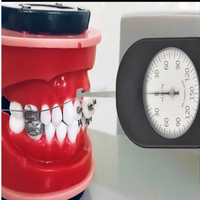 ALIYIQI Tensiometro ATLG1 Single Pointer Teeth Tip Tensiometro Dial Tension Meter Orthodontic Dynamometer Pointer Force Tools