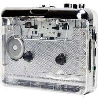 TONIVENT TON010 Portable Cassette to MP3 Player Mini USB Tape Player MP3 Converter with 3.5mm AUX Input Software CD Cassette Cap