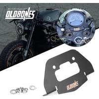 For BMW K100 K75 K 100 Stainless Steel Cafe Racer Speedometer Bracket Black Spray Base Powder Coating Motorcycle Modification