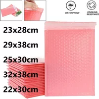 Bubble Envelope Bags 20Pcs Pink Self Seal Mailers Padded Shipping Envelopes With Bubbles Mailing Bages Shipping Gift Packages
