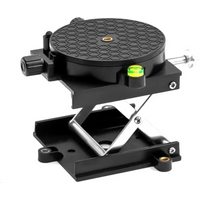 Adjustable Lift Stand For Laser Level 360-Degree Rotation Router Lift Table Adjustable Height Laser Level Lifting Platform