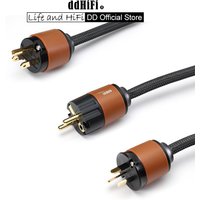 DD ddHiFi PC150Pro Audiophiles Netzkabel-Bausatz (Tiefe Färbung, Rich Sound Tuning, GB/US/EU-Standardoptionen)