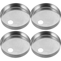 2 Pairs Metal Toilet Bolt Cap Bathroom Toilet Covers Cap For Toilets Decorative Screws Bolt Caps For Toilet Repair Parts
