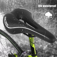 AliExpress NONE Bicycle Saddle MTB Mountain Road Bike Seat Hollow Gel Comfortable Cycling Cushion Exercise Bike Saddle for Men and Women